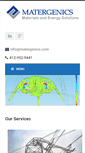 Mobile Screenshot of matergenics.com